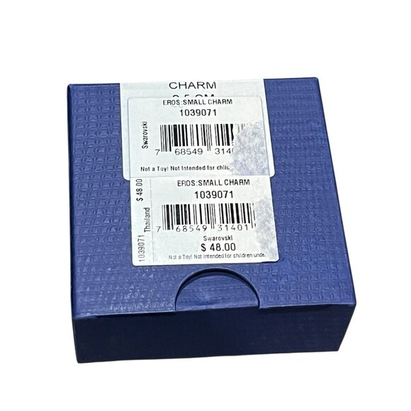 Swarovski Red Heart Charm Crystal Charm or Pendant Love Eros New in Gift Box - Picture 5 of 5